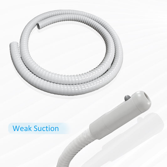 D-WSH Dental Water Suction Hose, Reinforced Silicone Tube for Strong and Weak Suction – Available in 11mm and 16mm Sizes