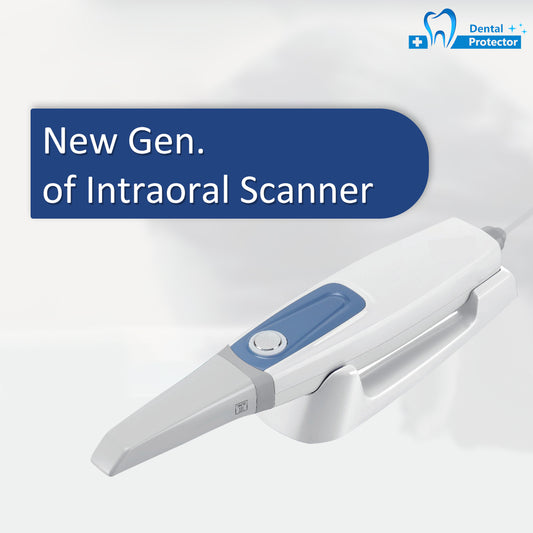 Professional Dental Intra Oral 3D Scanner Handpiece, Autoclavable Standard & Mini Scan Tips, Multi-Language Intraoral Scanner Complete Accessory Kit for Dental Lab Clinic