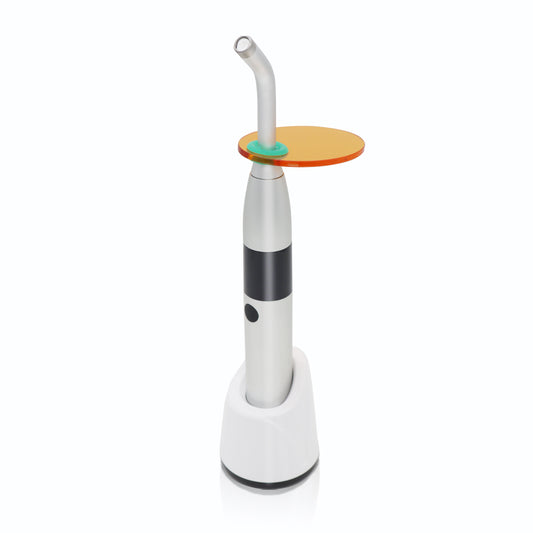 LED Curing Light, High Power Metal Body, 360° Rotating Head, One-Second Fast Curing, Rechargeable