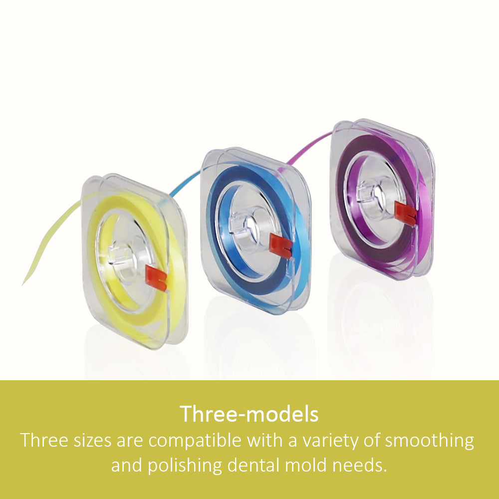 Dental Polishing Strips Tooth File 4mm x 6m Dental Polisher for Teeth Sanding Grinding Deep Teeth Cleaning Tool Tooth Polish Abrasive Strip Oral Care