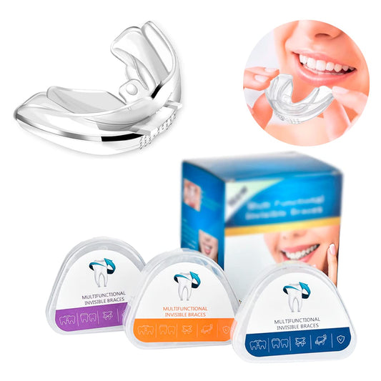 Protector Tooth Retainer for Smile Correction 3 Stages Soft and Hard Transparent Professional Dental Orthodontic Device Mouth Guard (3 stages, suitable for different teeth conditions)