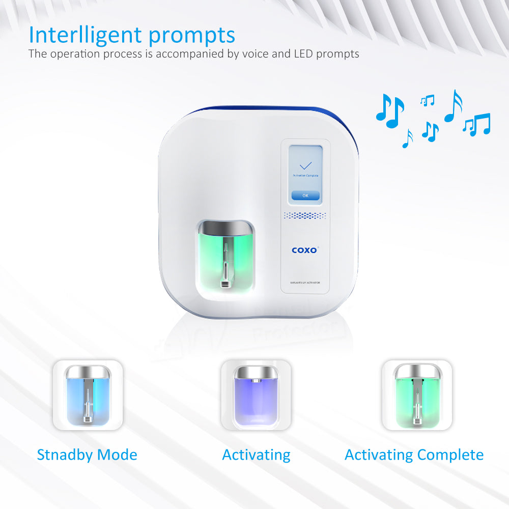 (Group purchase ,Save 200$/3500MX$ )COXO Implants UV Activator it can use vacuum ultraviolet rays to catalyze and activate the surface activity of implants. Improve the rate of osseointegration