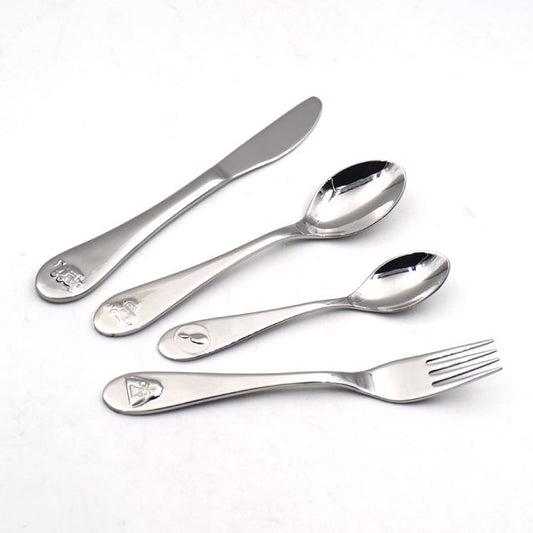 Naturelledent Spoon Fork Set Stainless Steel Cutlery Hot Sale Stainless Steel Camping Flatware Set Flatware