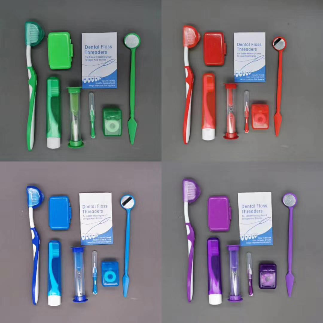 Naturelledent Orthodontic Hygiene Dental Oral Care kit With Toothbrush & Dental Floss