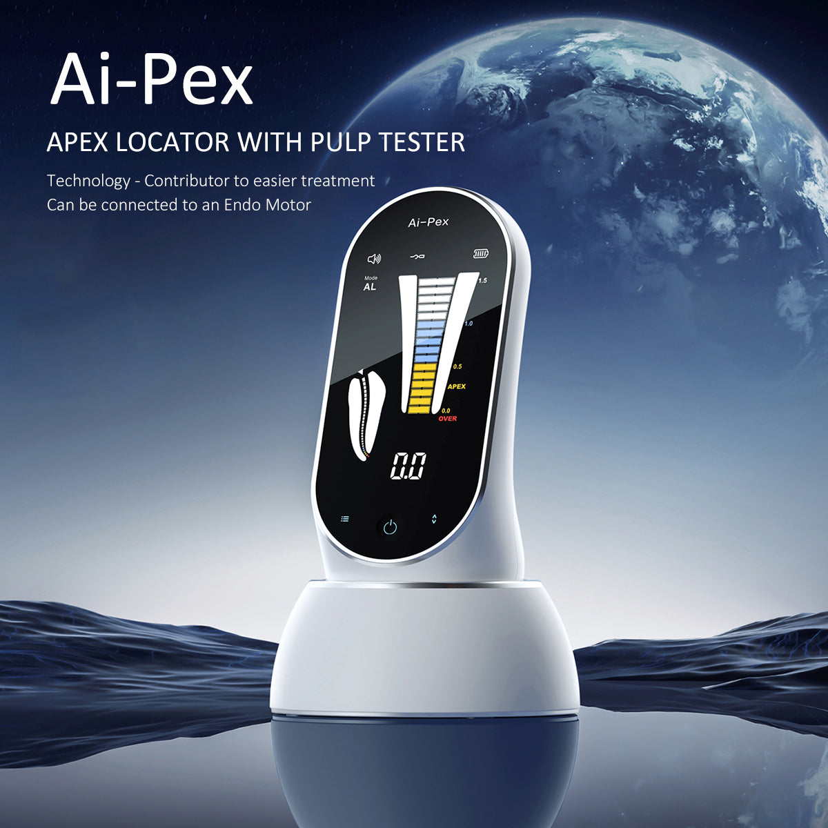 Woodpecker Ai-pex Dental Apex Locator with Pulp tester 2 in 1