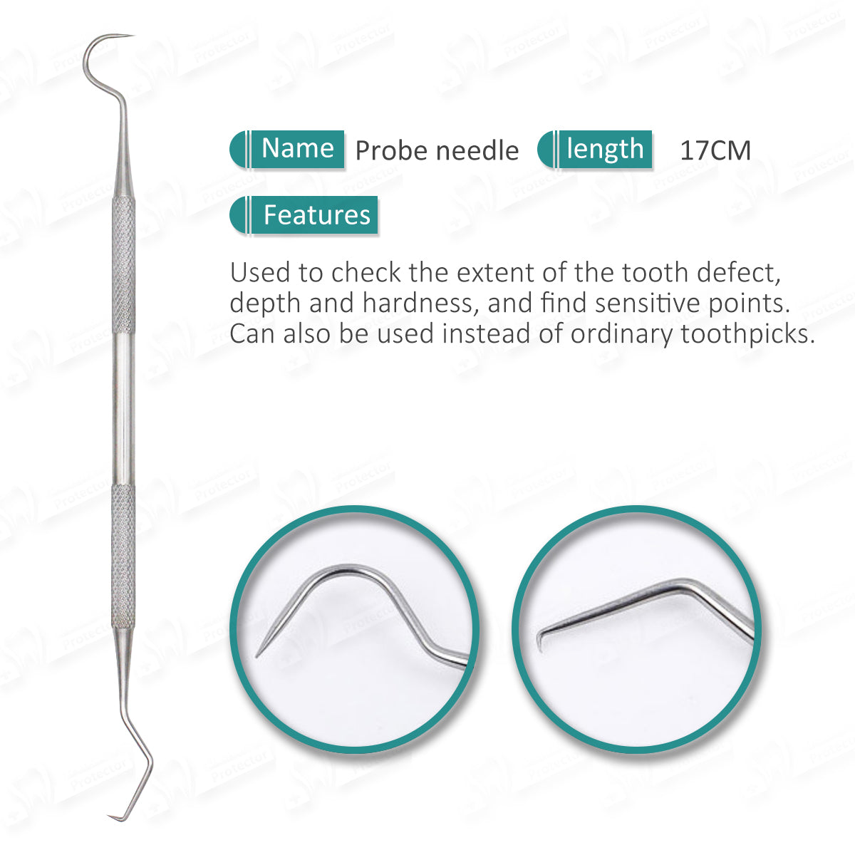 Dental Tools Smile Dent Pro Kit, Stainless Steel Dental Scaler