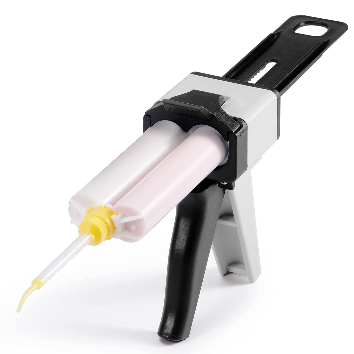 Dispenser Gun Kit 50ml Dental Impression Material Dispensing Guns, Solid Epoxy Gun 1:1/1:2 for Dispense Dental Resin Materials, Adhesive and Glue