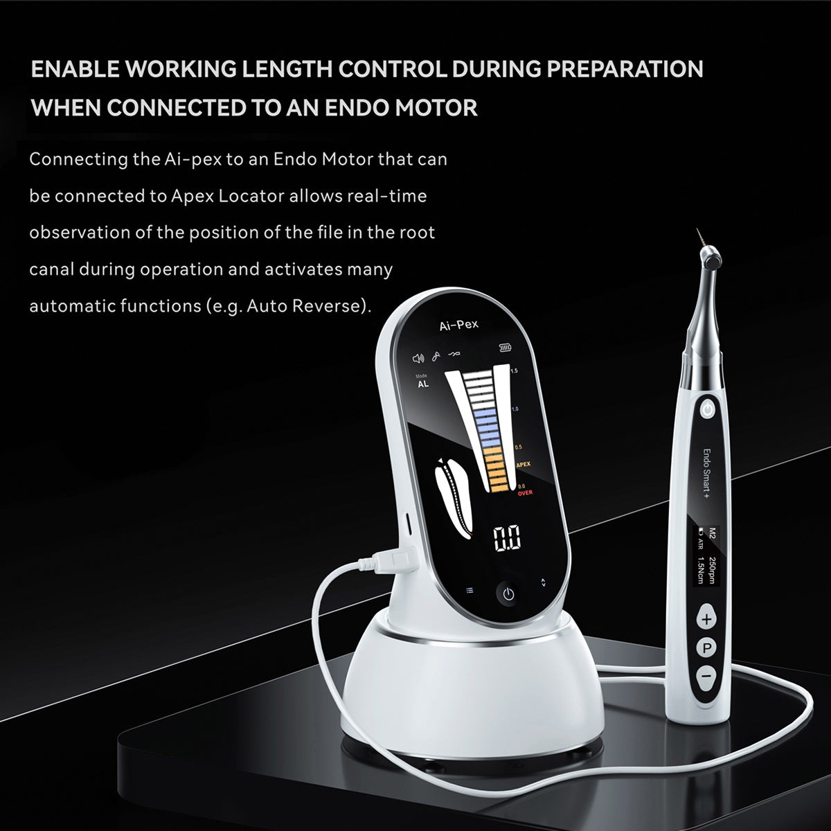 Woodpecker Ai-pex Dental Apex Locator with Pulp tester 2 in 1