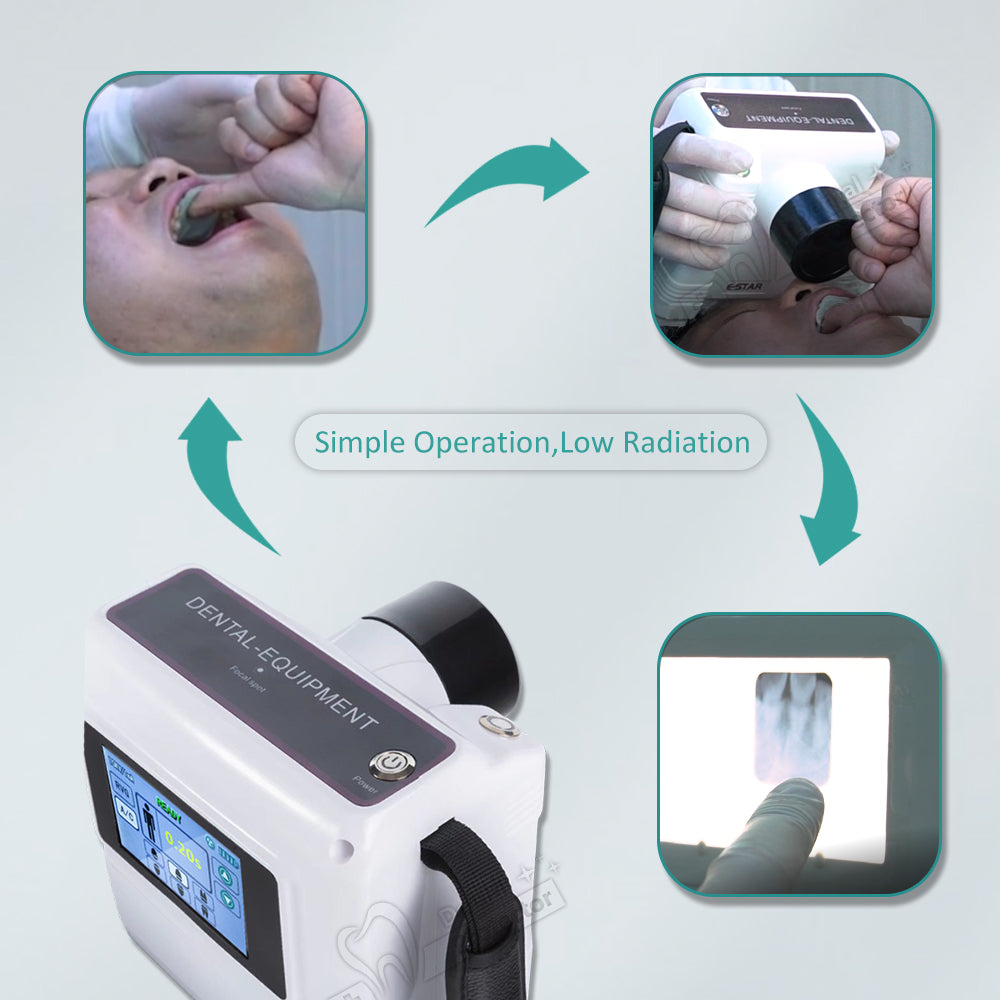 E-VO  Touch Screen X Ray Camera Original 100% HyperLight X-Ray Machine Wireless One Hand Portable Dental RVG Image Sensor System