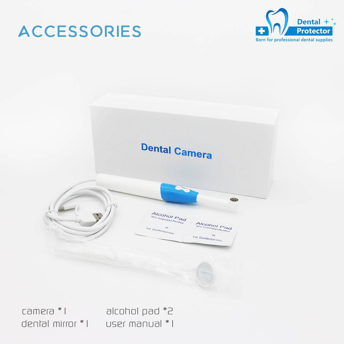 HD Dental Camera Wi-Fi Wireless Intraoral Camera System Dental Portable Oral Inspection Camera Mini Camera Dental Tools