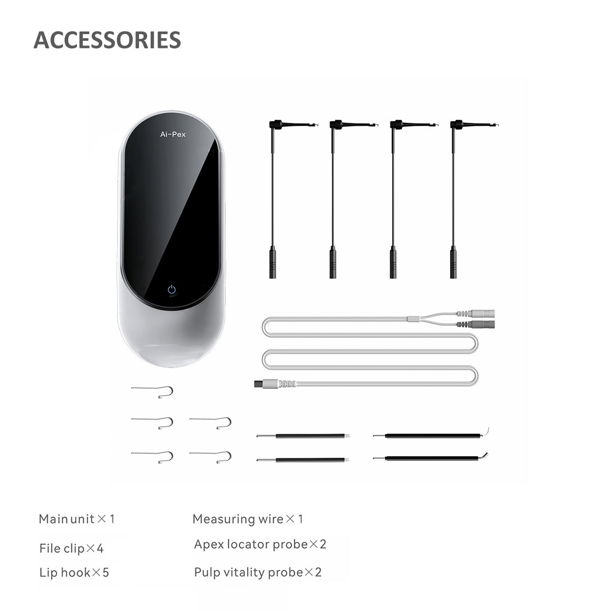 Woodpecker Ai-pex Dental Apex Locator with Pulp tester 2 in 1