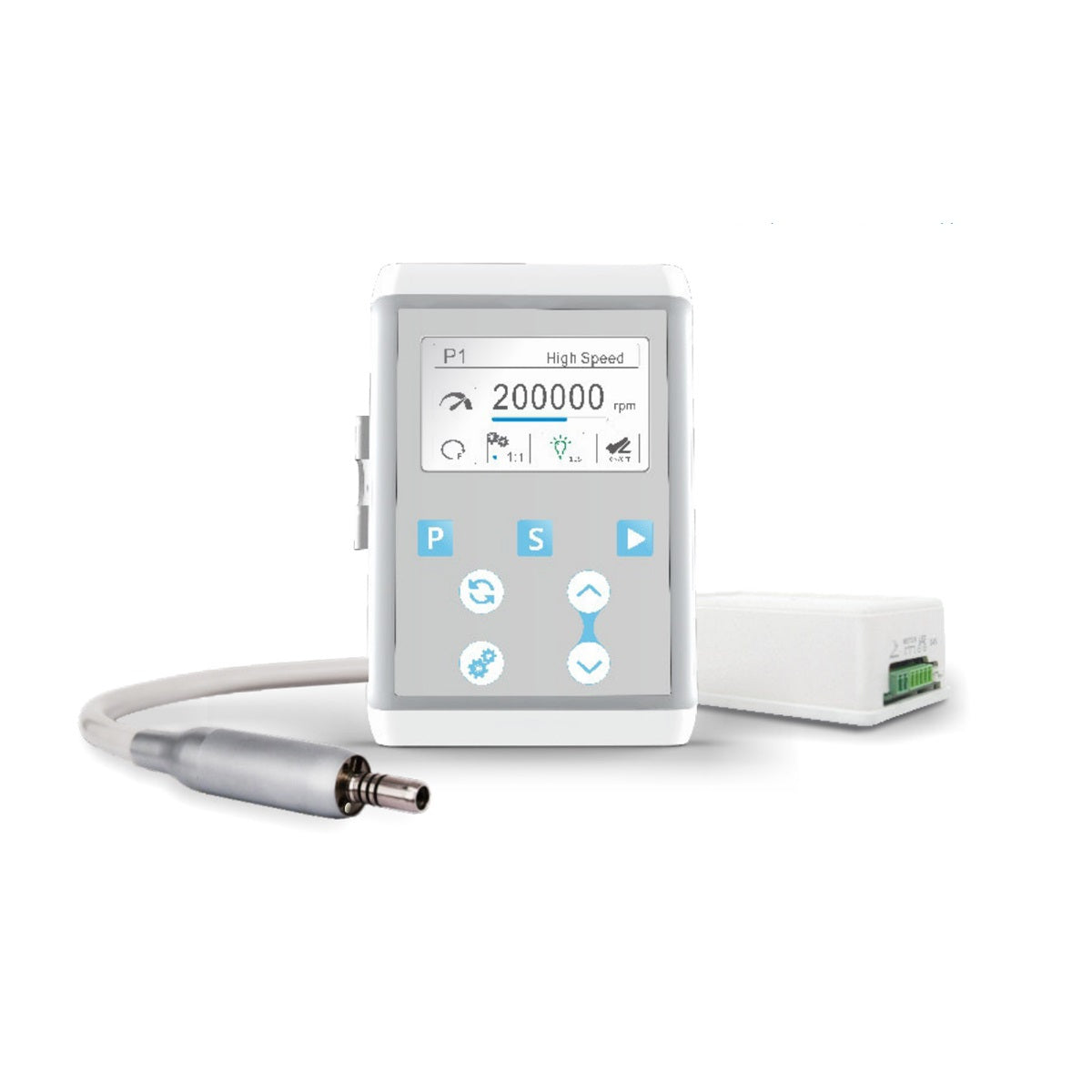 Micro Moteur Dentaire électrique US COXO - Avec LED Et Fibre Optique, Angles 1:1 Et 1:5, Basse Vitesse