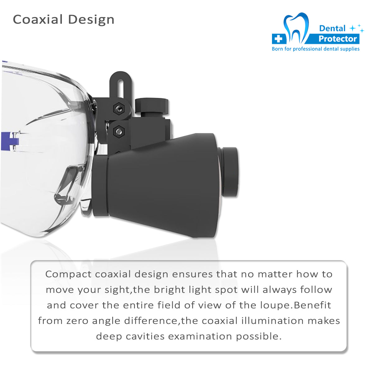 2.5X/3.5X Headband Magnifying Glasses With Headlight Dental LED Loupes Surgical Magnifier Dental loupe lamp