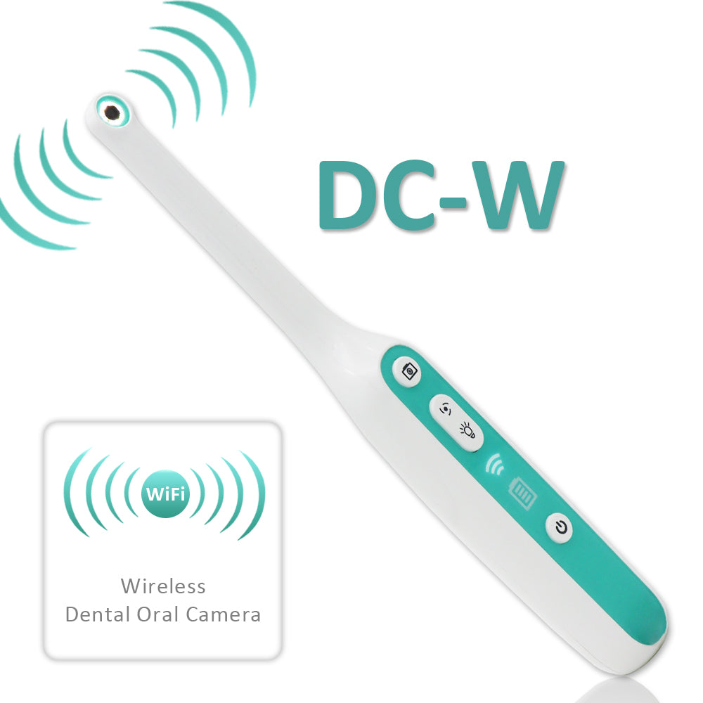 PROTECTOR DC-W Wireless WiFi HD USB Oral Dental Camera Intraoral Endoscope Dentist Device LED Light Real-time Video Inspection Teeth Whitening