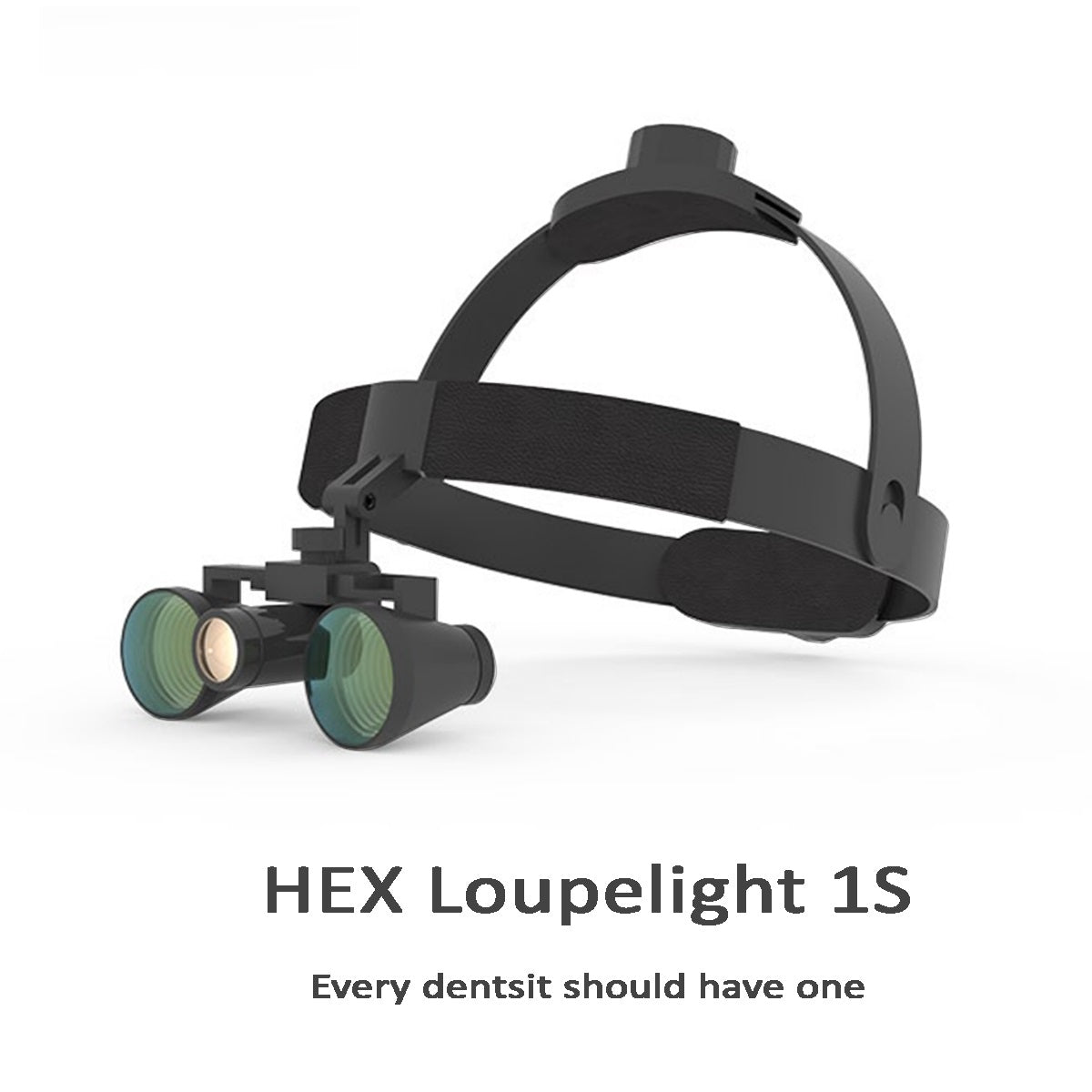 HEX 2.5X 3.5X Magnification Binocular Dental Loupe Surgery Surgical  Magnifier with Headlight LED Light Medical Operation Loupe Lamp (3.5X)