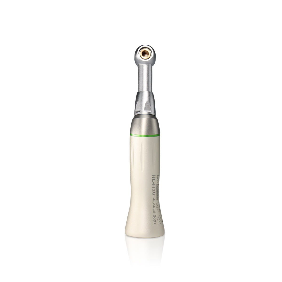 Dental 10:1 Contra Angle HL-H10 Low Speed Handpiece Push Dental Handpiece Air Turbine Hand Use File