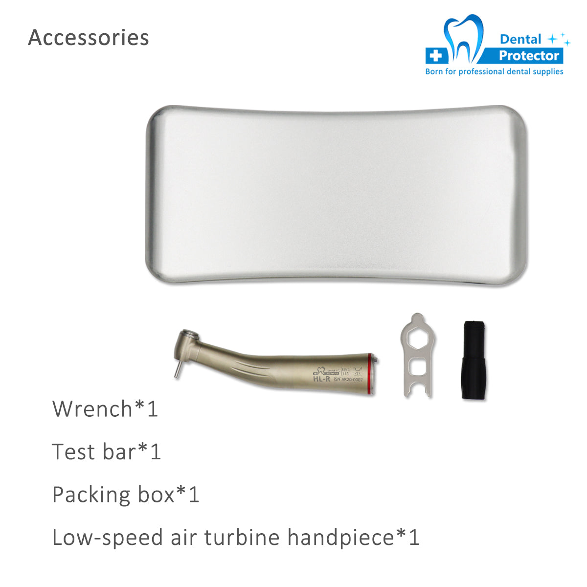 HL-R Low Speed 1:5 Dental Handpiece With Optical Fiber