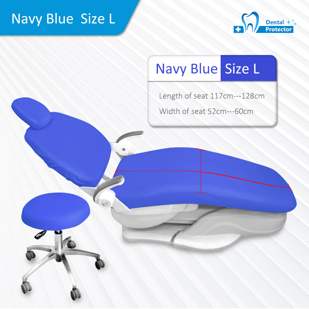 Dental Chair Covers Dental TPU Material Dental Unit Covers Seat Cover Elastic Waterproof Protective Case Protector Dentist Equipment 4 pcs/set
