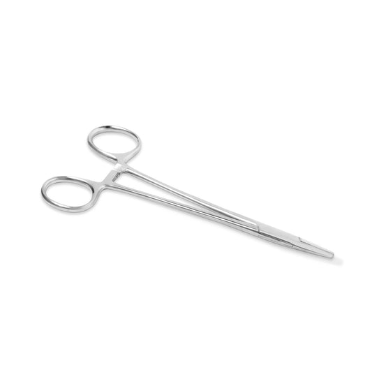 5.5" Needle Holder Clamps Needle Driver with Tungsten Carbide Cross Serrated Inserts, Protector Suture Pratice Kit Hemostat Clamps Stainless